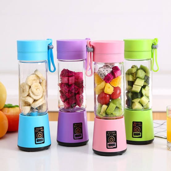 ortable Blender - Rechargeable Personal Smoothie Maker Electric USB Juicer Cup Compact Lightweight Travel Bottles For Shakes And Smoothies | 380ml